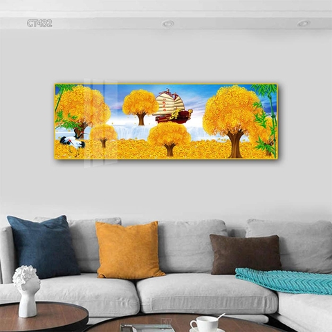 Tranh Cây Kim Tiền | Tranh Ngọc Việt - Đắk Lắk | Tranh Ngọc Việt - Xưởng Tranh Đẹp Buôn Ma Thuột (BMT) DakLak