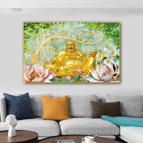 Tranh Phật Di Lặc | Tranh Ngọc Việt - BMT - Đắk Lắk | Tranh Ngọc Việt - Xưởng Tranh Đẹp Buôn Ma Thuột (BMT) DakLak