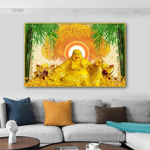 Tranh Phật Di Lặc | Tranh Ngọc Việt - BMT - Đắk Lắk | Tranh Ngọc Việt - Xưởng Tranh Đẹp Buôn Ma Thuột (BMT) DakLak