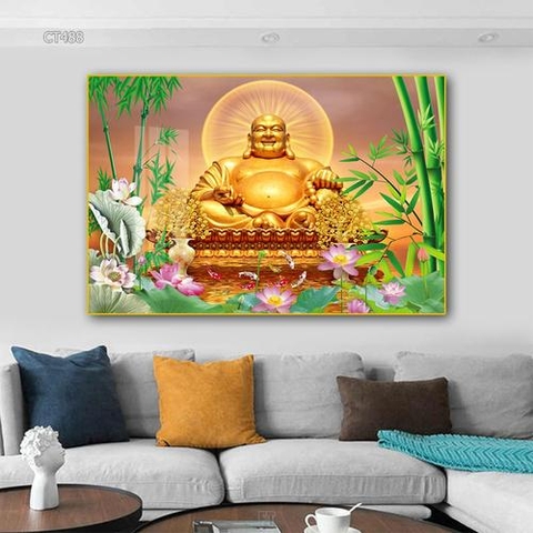 Tranh Phật Di Lặc | Tranh Ngọc Việt - BMT - Đắk Lắk | Tranh Ngọc Việt - Xưởng Tranh Đẹp Buôn Ma Thuột (BMT) DakLak