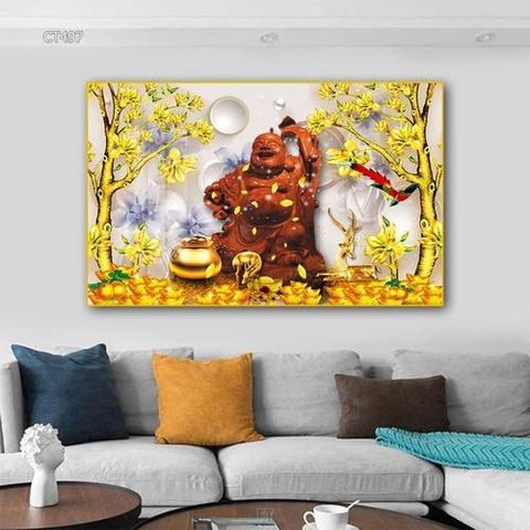 Tranh Phật Di Lặc | Tranh Ngọc Việt - BMT - Đắk Lắk | Tranh Ngọc Việt - Xưởng Tranh Đẹp Buôn Ma Thuột (BMT) DakLak