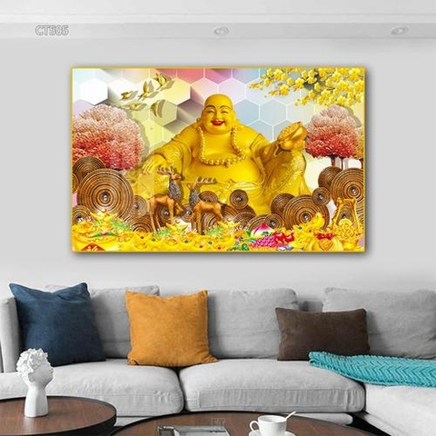 Tranh Phật Di Lặc | Tranh Ngọc Việt - BMT - Đắk Lắk | Tranh Ngọc Việt - Xưởng Tranh Đẹp Buôn Ma Thuột (BMT) DakLak