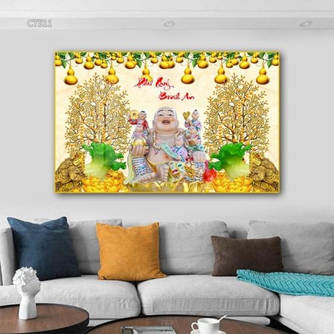 Tranh Phật Di Lặc | Tranh Ngọc Việt - BMT - Đắk Lắk | Tranh Ngọc Việt - Xưởng Tranh Đẹp Buôn Ma Thuột (BMT) DakLak