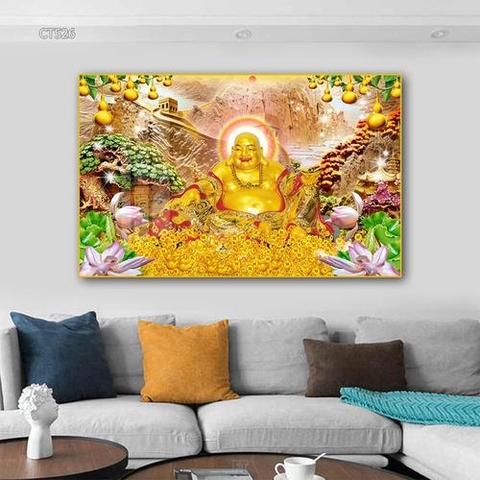 Tranh Phật Di Lặc | Tranh Ngọc Việt - BMT - Đắk Lắk | Tranh Ngọc Việt - Xưởng Tranh Đẹp Buôn Ma Thuột (BMT) DakLak