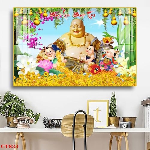Tranh Phật Di Lặc | Tranh Ngọc Việt - BMT - Đắk Lắk | Tranh Ngọc Việt - Xưởng Tranh Đẹp Buôn Ma Thuột (BMT) DakLak