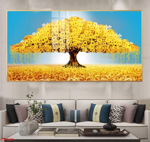 Tranh Cây Kim Tiền | Tranh Ngọc Việt - Đắk Lắk | Tranh Ngọc Việt - Xưởng Tranh Đẹp Buôn Ma Thuột (BMT) DakLak