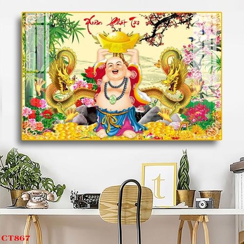 Tranh Phật Di Lặc | Tranh Ngọc Việt - BMT - Đắk Lắk | Tranh Ngọc Việt - Xưởng Tranh Đẹp Buôn Ma Thuột (BMT) DakLak