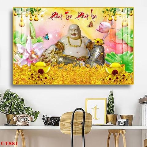 Tranh Phật Di Lặc | Tranh Ngọc Việt - BMT - Đắk Lắk | Tranh Ngọc Việt - Xưởng Tranh Đẹp Buôn Ma Thuột (BMT) DakLak