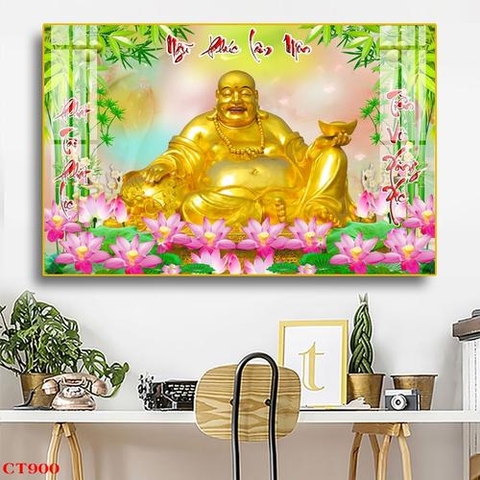 Tranh Phật Di Lặc | Tranh Ngọc Việt - BMT - Đắk Lắk | Tranh Ngọc Việt - Xưởng Tranh Đẹp Buôn Ma Thuột (BMT) DakLak