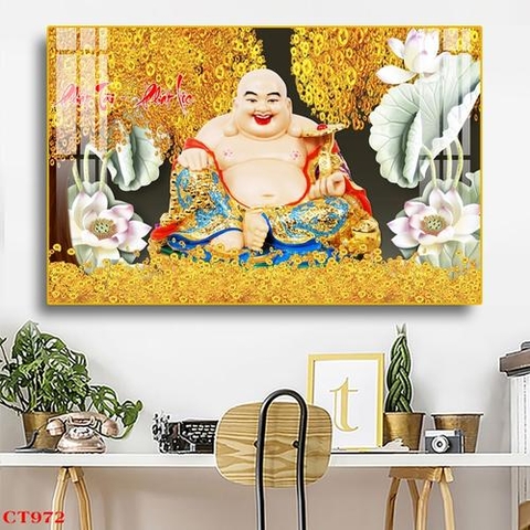 Tranh Phật Di Lặc | Tranh Ngọc Việt - BMT - Đắk Lắk | Tranh Ngọc Việt - Xưởng Tranh Đẹp Buôn Ma Thuột (BMT) DakLak