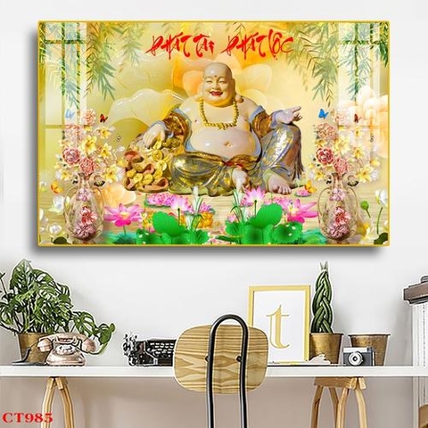 Tranh Phật Di Lặc | Tranh Ngọc Việt - BMT - Đắk Lắk | Tranh Ngọc Việt - Xưởng Tranh Đẹp Buôn Ma Thuột (BMT) DakLak