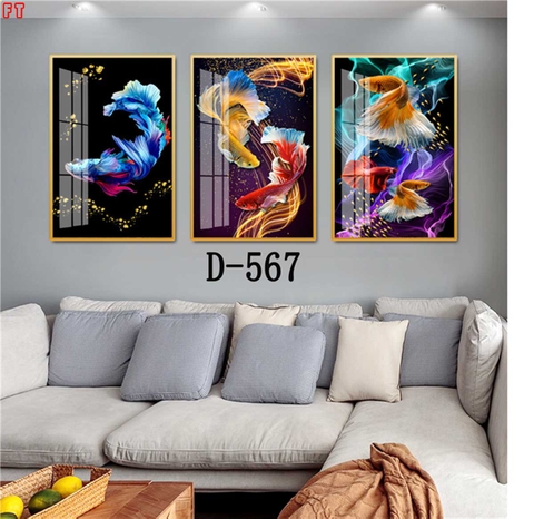 Tranh Cá Phong Thủy | Tranh Ngọc Việt - Đắk Lắk | Tranh Ngọc Việt - Xưởng Tranh Đẹp Buôn Ma Thuột (BMT) DakLak