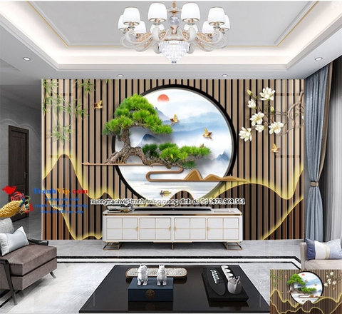 Tranh Lam Sóng LED | Tranh Ngọc Việt - Đắk Lắk | Tranh Ngọc Việt - Xưởng Tranh Đẹp Buôn Ma Thuột (BMT) DakLak