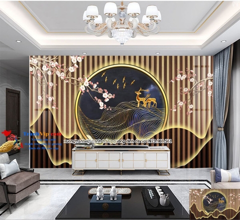 Tranh Lam Sóng LED | Tranh Ngọc Việt - Đắk Lắk | Tranh Ngọc Việt - Xưởng Tranh Đẹp Buôn Ma Thuột (BMT) DakLak