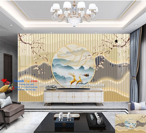 Tranh Lam Sóng LED | Tranh Ngọc Việt - Đắk Lắk | Tranh Ngọc Việt - Xưởng Tranh Đẹp Buôn Ma Thuột (BMT) DakLak