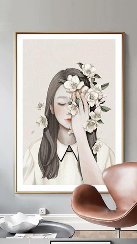 Tranh Cô Gái - Đẹp, Sang | Tranh Ngọc Việt - Đắk Lắk | Tranh Ngọc Việt - Xưởng Tranh Đẹp Buôn Ma Thuột (BMT) DakLak