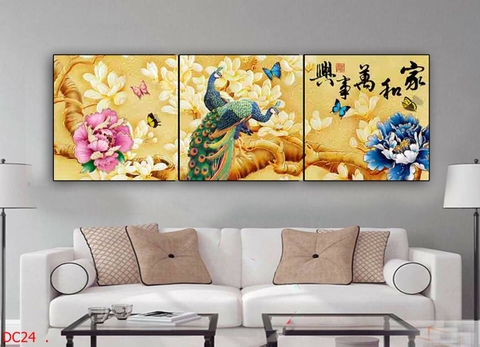 Tranh Chim Công Đẹp | Tranh Ngọc Việt - Đắk Lắk | Tranh Ngọc Việt - Xưởng Tranh Đẹp Buôn Ma Thuột (BMT) DakLak