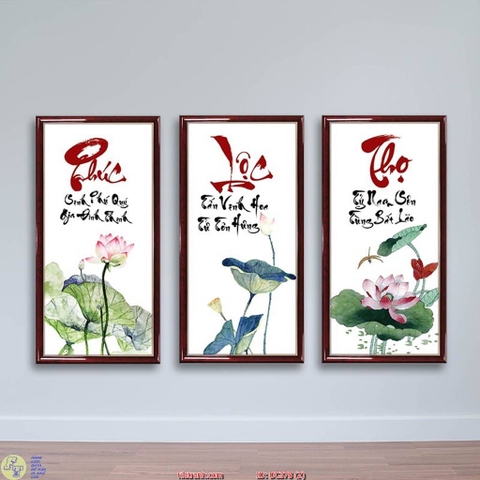 Tranh Phúc Lộc Thọ | Tranh Ngọc Việt - Đắk Lắk | Tranh Ngọc Việt - Xưởng Tranh Đẹp Buôn Ma Thuột (BMT) DakLak