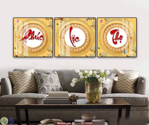 Tranh Phúc Lộc Thọ | Tranh Ngọc Việt - Đắk Lắk | Tranh Ngọc Việt - Xưởng Tranh Đẹp Buôn Ma Thuột (BMT) DakLak