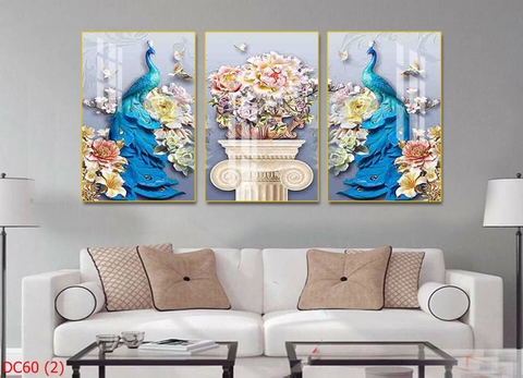 Tranh Chim Công Đẹp | Tranh Ngọc Việt - Đắk Lắk | Tranh Ngọc Việt - Xưởng Tranh Đẹp Buôn Ma Thuột (BMT) DakLak