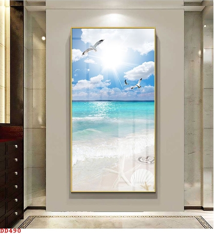 Tranh Phong Cảnh Biển | Tranh Ngọc Việt - Đắk Lắk | Tranh Ngọc Việt - Xưởng Tranh Đẹp Buôn Ma Thuột (BMT) DakLak