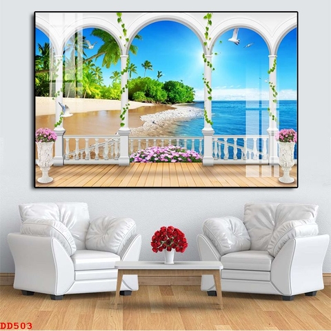 Tranh Phong Cảnh Biển | Tranh Ngọc Việt - Đắk Lắk | Tranh Ngọc Việt - Xưởng Tranh Đẹp Buôn Ma Thuột (BMT) DakLak