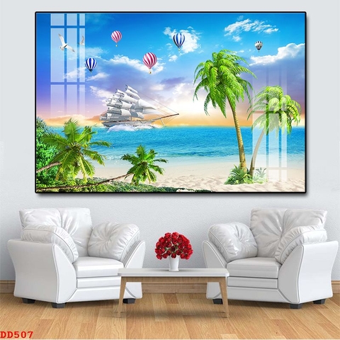 Tranh Phong Cảnh Biển | Tranh Ngọc Việt - Đắk Lắk | Tranh Ngọc Việt - Xưởng Tranh Đẹp Buôn Ma Thuột (BMT) DakLak