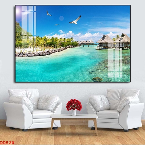 Tranh Phong Cảnh Biển | Tranh Ngọc Việt - Đắk Lắk | Tranh Ngọc Việt - Xưởng Tranh Đẹp Buôn Ma Thuột (BMT) DakLak