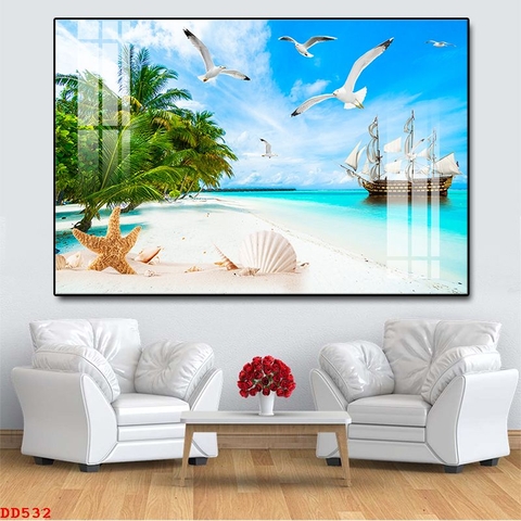 Tranh Phong Cảnh Biển | Tranh Ngọc Việt - Đắk Lắk | Tranh Ngọc Việt - Xưởng Tranh Đẹp Buôn Ma Thuột (BMT) DakLak