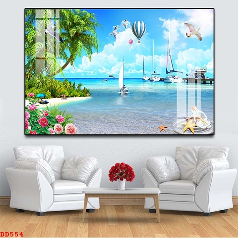 Tranh Phong Cảnh Biển | Tranh Ngọc Việt - Đắk Lắk | Tranh Ngọc Việt - Xưởng Tranh Đẹp Buôn Ma Thuột (BMT) DakLak