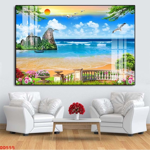 Tranh Phong Cảnh Biển | Tranh Ngọc Việt - Đắk Lắk | Tranh Ngọc Việt - Xưởng Tranh Đẹp Buôn Ma Thuột (BMT) DakLak
