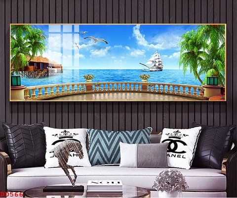 Tranh Phong Cảnh Biển | Tranh Ngọc Việt - Đắk Lắk | Tranh Ngọc Việt - Xưởng Tranh Đẹp Buôn Ma Thuột (BMT) DakLak