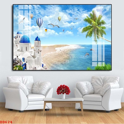 Tranh Phong Cảnh Biển | Tranh Ngọc Việt - Đắk Lắk | Tranh Ngọc Việt - Xưởng Tranh Đẹp Buôn Ma Thuột (BMT) DakLak