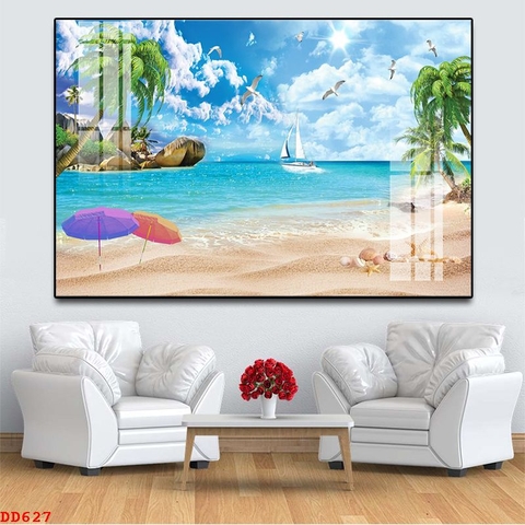 Tranh Phong Cảnh Biển | Tranh Ngọc Việt - Đắk Lắk | Tranh Ngọc Việt - Xưởng Tranh Đẹp Buôn Ma Thuột (BMT) DakLak