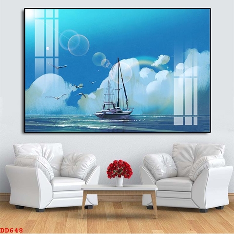 Tranh Phong Cảnh Biển | Tranh Ngọc Việt - Đắk Lắk | Tranh Ngọc Việt - Xưởng Tranh Đẹp Buôn Ma Thuột (BMT) DakLak