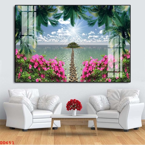 Tranh Phong Cảnh Biển | Tranh Ngọc Việt - Đắk Lắk | Tranh Ngọc Việt - Xưởng Tranh Đẹp Buôn Ma Thuột (BMT) DakLak