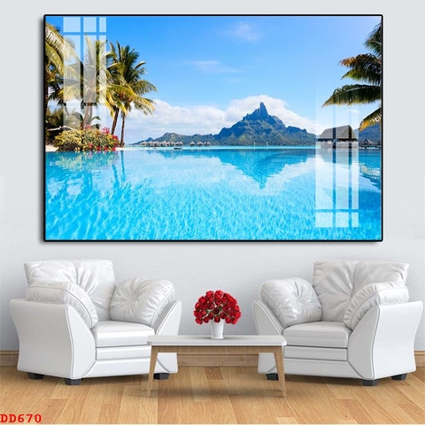 Tranh Phong Cảnh Biển | Tranh Ngọc Việt - Đắk Lắk | Tranh Ngọc Việt - Xưởng Tranh Đẹp Buôn Ma Thuột (BMT) DakLak