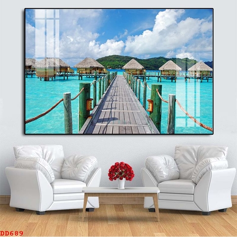 Tranh Phong Cảnh Biển | Tranh Ngọc Việt - Đắk Lắk | Tranh Ngọc Việt - Xưởng Tranh Đẹp Buôn Ma Thuột (BMT) DakLak