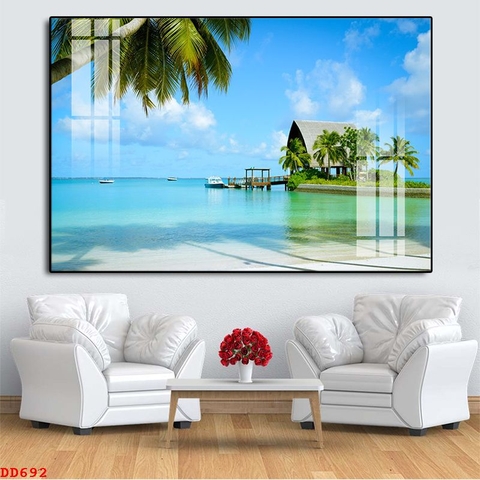 Tranh Phong Cảnh Biển | Tranh Ngọc Việt - Đắk Lắk | Tranh Ngọc Việt - Xưởng Tranh Đẹp Buôn Ma Thuột (BMT) DakLak