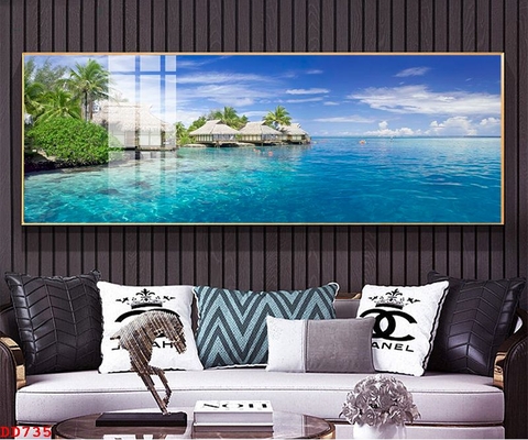 Tranh Phong Cảnh Biển | Tranh Ngọc Việt - Đắk Lắk | Tranh Ngọc Việt - Xưởng Tranh Đẹp Buôn Ma Thuột (BMT) DakLak