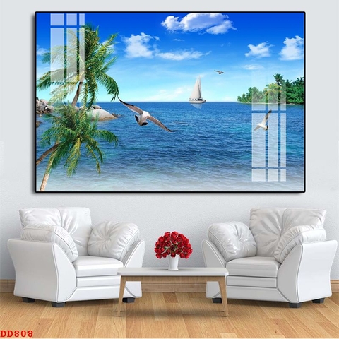 Tranh Phong Cảnh Biển | Tranh Ngọc Việt - Đắk Lắk | Tranh Ngọc Việt - Xưởng Tranh Đẹp Buôn Ma Thuột (BMT) DakLak