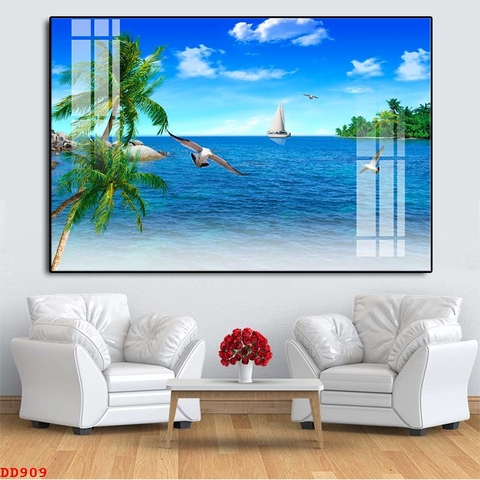 Tranh Phong Cảnh Biển | Tranh Ngọc Việt - Đắk Lắk | Tranh Ngọc Việt - Xưởng Tranh Đẹp Buôn Ma Thuột (BMT) DakLak