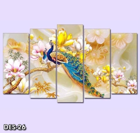 Tranh Chim Công Đẹp | Tranh Ngọc Việt - Đắk Lắk | Tranh Ngọc Việt - Xưởng Tranh Đẹp Buôn Ma Thuột (BMT) DakLak