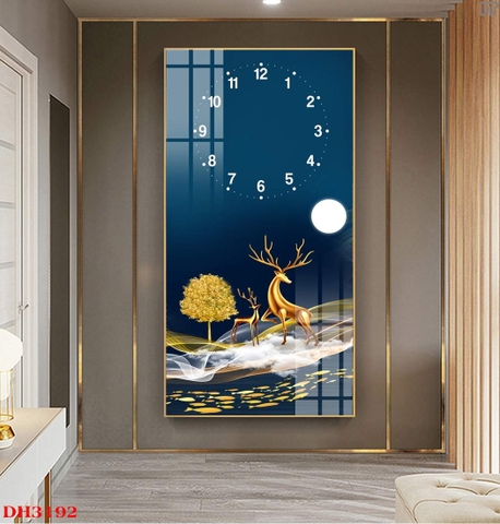 Tranh Đồng Hồ - Đẹp, Sang Trọng | Tranh Ngọc Việt - Đắk Lắk | Tranh Ngọc Việt - Xưởng Tranh Đẹp Buôn Ma Thuột (BMT) DakLak