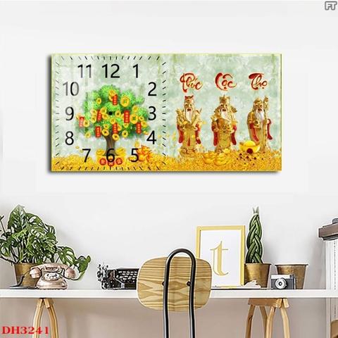Tranh Đồng Hồ - Đẹp, Sang Trọng | Tranh Ngọc Việt - Đắk Lắk | Tranh Ngọc Việt - Xưởng Tranh Đẹp Buôn Ma Thuột (BMT) DakLak