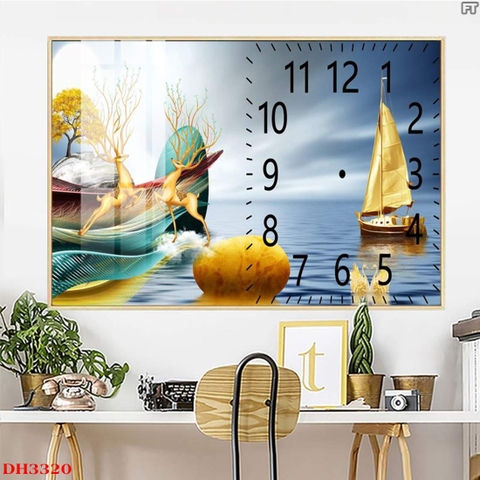 Tranh Đồng Hồ - Đẹp, Sang Trọng | Tranh Ngọc Việt - Đắk Lắk | Tranh Ngọc Việt - Xưởng Tranh Đẹp Buôn Ma Thuột (BMT) DakLak