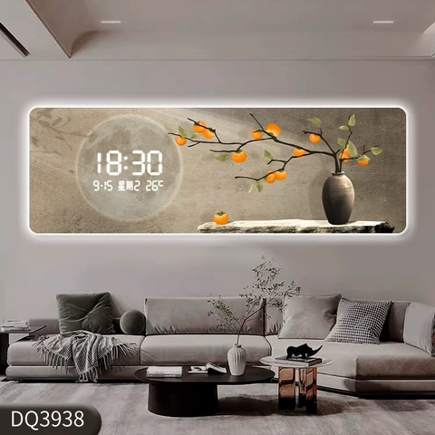 Tranh Tráng Gương Đồng Hồ LED Điện Tử - BMT DakLak | Tranh Ngọc Việt - Xưởng Tranh Đẹp Buôn Ma Thuột (BMT) DakLak