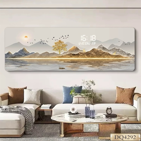 Tranh Tráng Gương Đồng Hồ LED Điện Tử - BMT DakLak | Tranh Ngọc Việt - Xưởng Tranh Đẹp Buôn Ma Thuột (BMT) DakLak