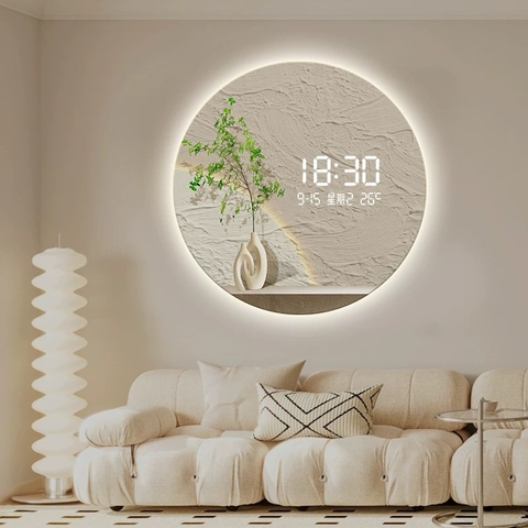 Tranh Tráng Gương Đồng Hồ LED Điện Tử - BMT DakLak | Tranh Ngọc Việt - Xưởng Tranh Đẹp Buôn Ma Thuột (BMT) DakLak