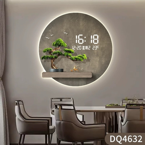 Tranh Tráng Gương Đồng Hồ LED Điện Tử - BMT DakLak | Tranh Ngọc Việt - Xưởng Tranh Đẹp Buôn Ma Thuột (BMT) DakLak